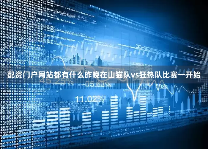 配资门户网站都有什么昨晚在山猫队vs狂热队比赛一开始