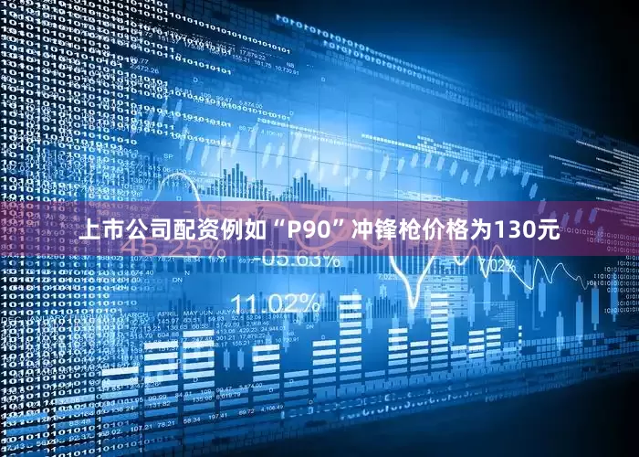 上市公司配资例如“P90”冲锋枪价格为130元
