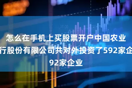 怎么在手机上买股票开户中国农业银行股份有限公司共对外投资了592家企业